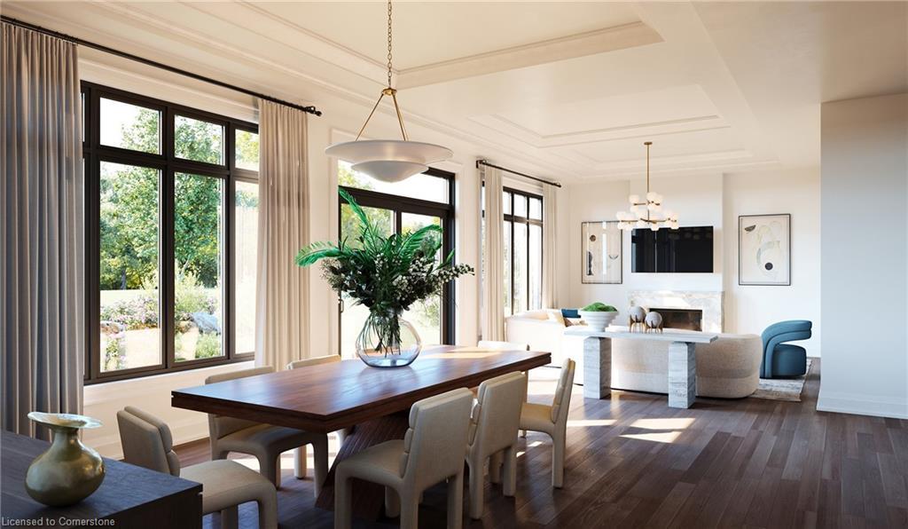 Lot 101 Douglas Avenue, Oakville, ON - Indoor Photo Showing Dining Room