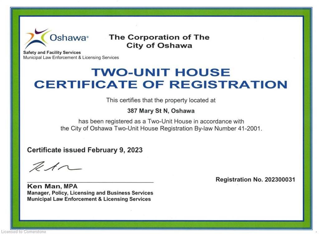 387 Mary Street N, Oshawa, ON - Other