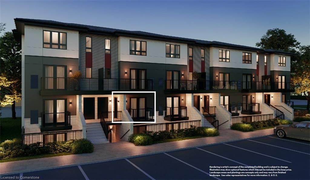 A8-410 Northfield Drive W, Waterloo, ON - Outdoor With Balcony With Facade