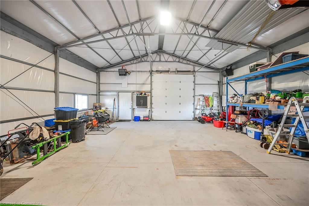 236 #55 Haldimand Road, Nanticoke, ON - Indoor Photo Showing Garage