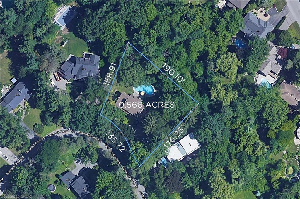 1296 Cumnock Crescent, Oakville, ON - With View