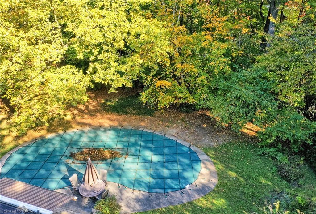 1296 Cumnock Crescent, Oakville, ON - Outdoor With In Ground Pool