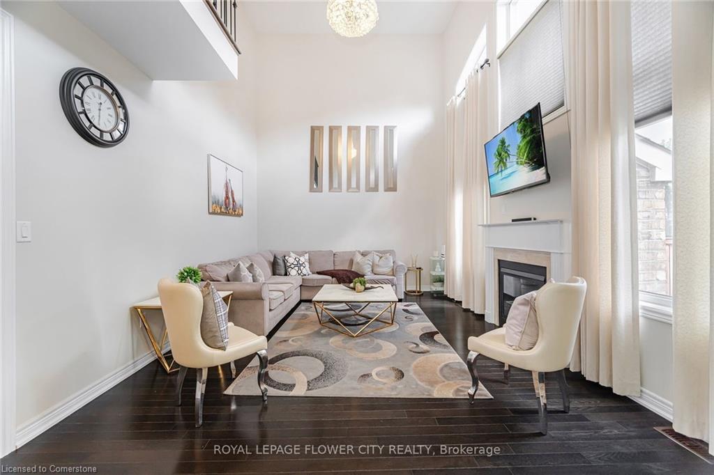 457 Dougall Avenue, Caledon, ON - Indoor With Fireplace