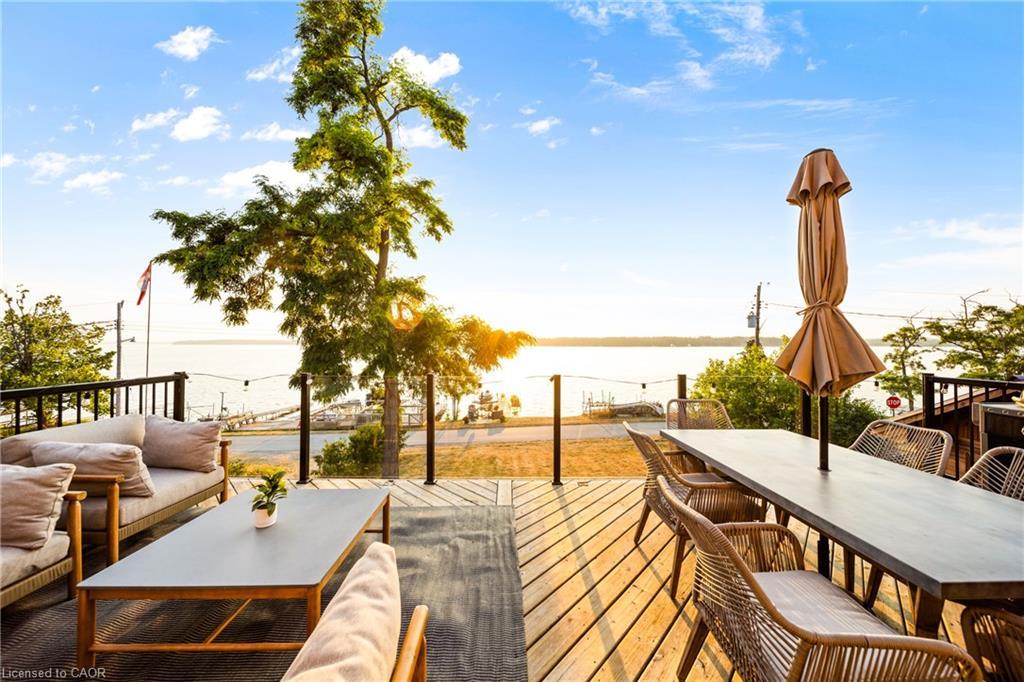 11 Fifth Street, Kawartha Lakes, ON - Outdoor With Body Of Water With Deck Patio Veranda