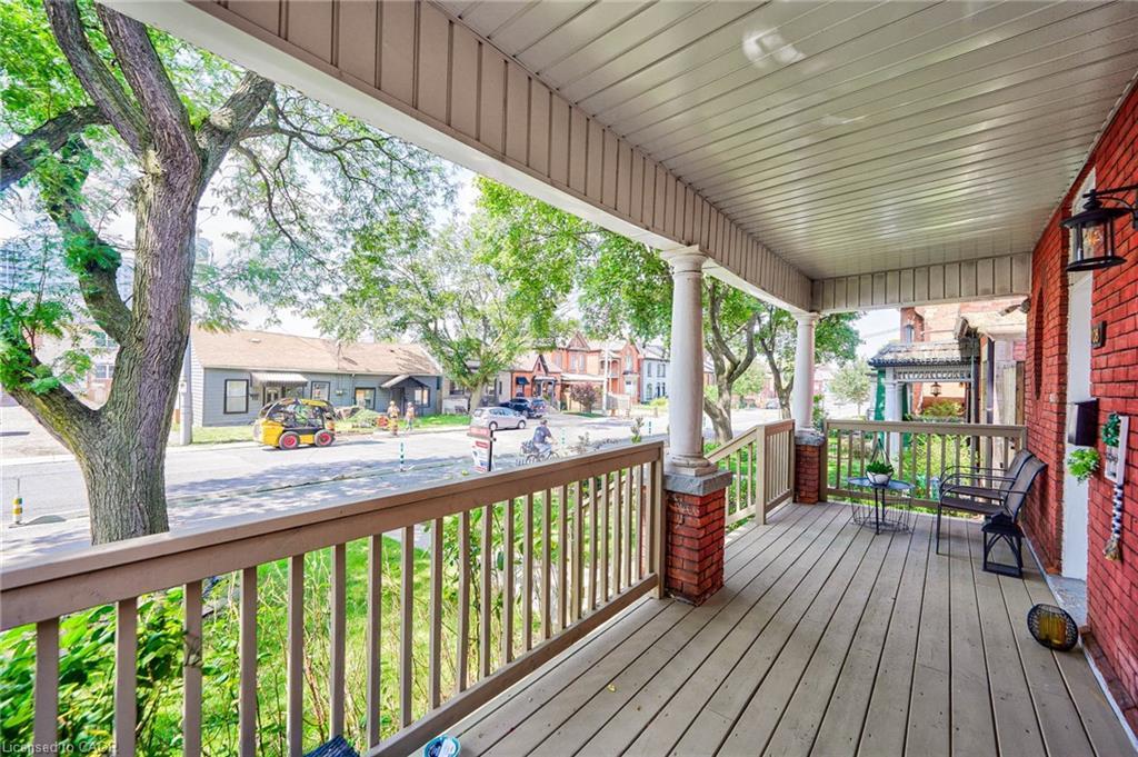 108 Victoria Avenue N, Hamilton, ON - Outdoor With Deck Patio Veranda With Exterior