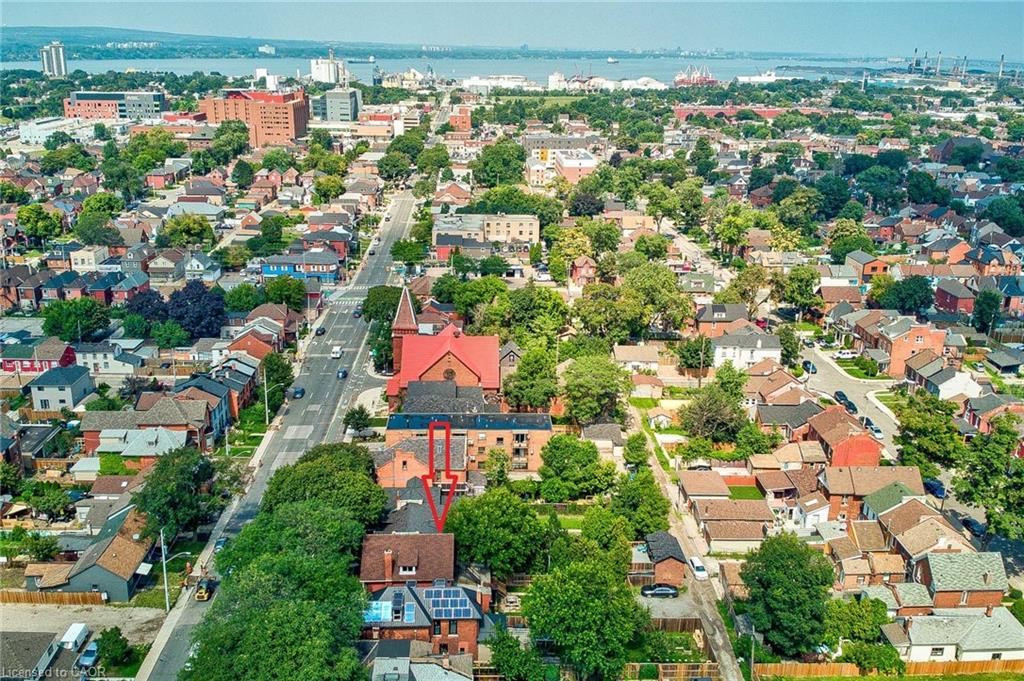 108 Victoria Avenue N, Hamilton, ON - Outdoor With Body Of Water With View