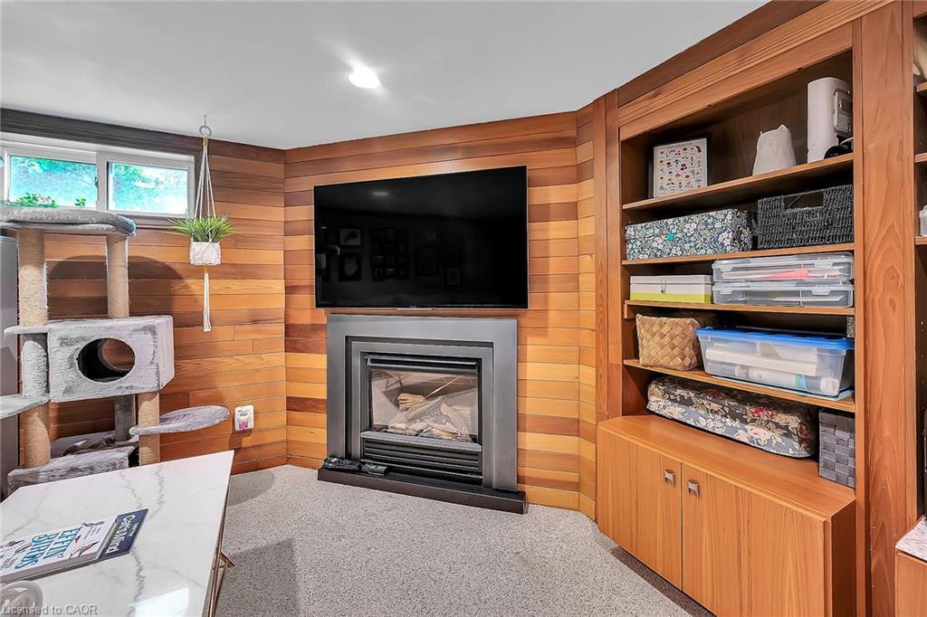 304 Glenholme Avenue, Hamilton, ON - Indoor Photo Showing Living Room With Fireplace