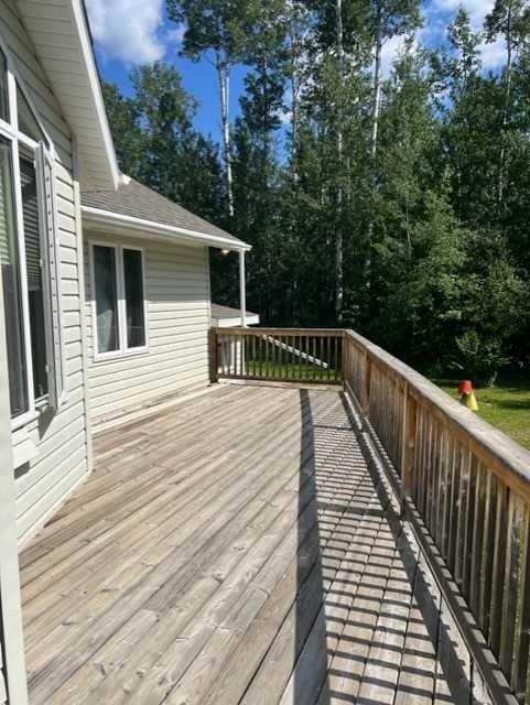 158 Poplar Drive Rr, Conklin, AB - Outdoor With Deck Patio Veranda With Exterior