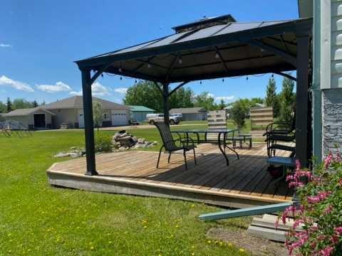 129, 13412 Lakeland Drive Drive, Rural Lac La Biche County, AB - Outdoor With Deck Patio Veranda