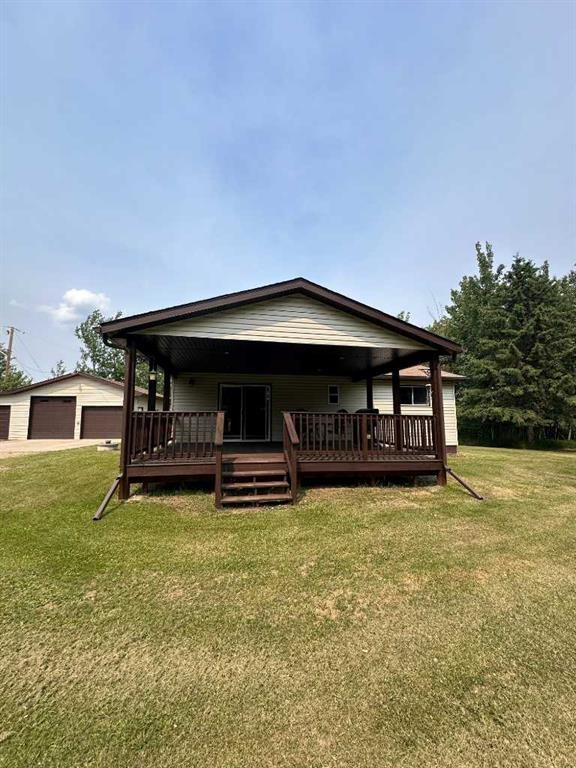 101 15249 Twp Rd 665A, Rural Lac La Biche County, AB - Outdoor With Deck Patio Veranda