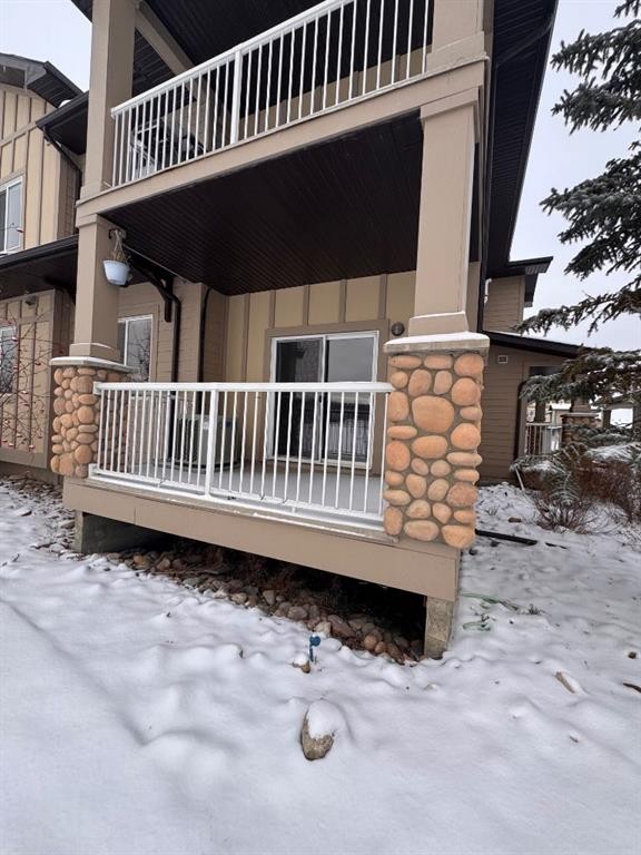 102-109 Fontaine Crescent, Fort Mcmurray, AB - Outdoor With Balcony