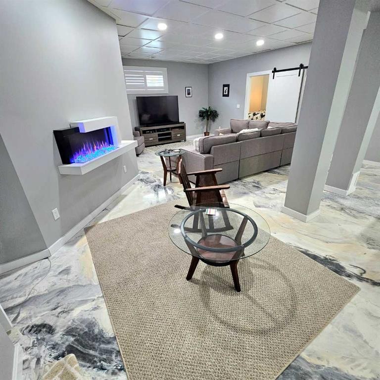 307 Highland Way, Lac La Biche, AB - Indoor Photo Showing Basement