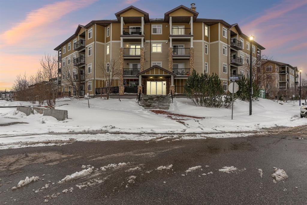 204-100 Denholm Gate, Fort Mcmurray, AB - Outdoor With Balcony With Facade