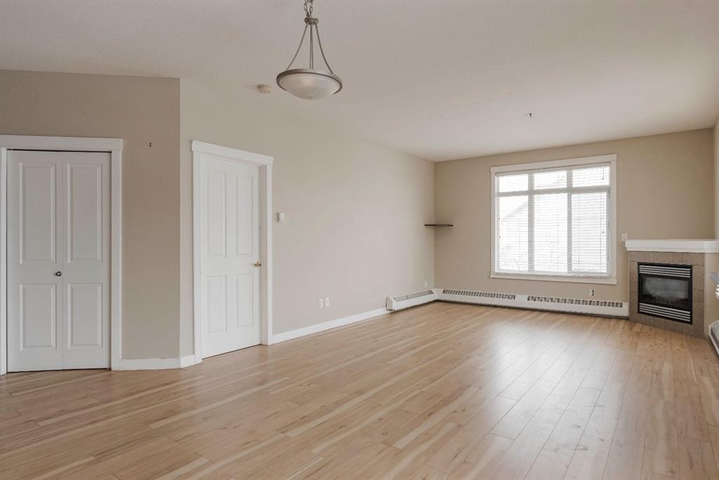 204-100 Denholm Gate, Fort Mcmurray, AB - Indoor With Fireplace