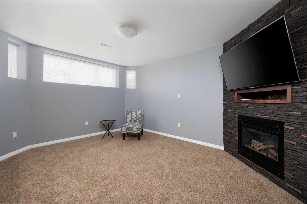 150 Pacific Crescent, Fort Mcmurray, AB - Indoor With Fireplace