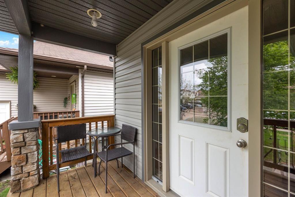 128 Hawthorn Way, Fort Mcmurray, AB - Outdoor With Deck Patio Veranda With Exterior