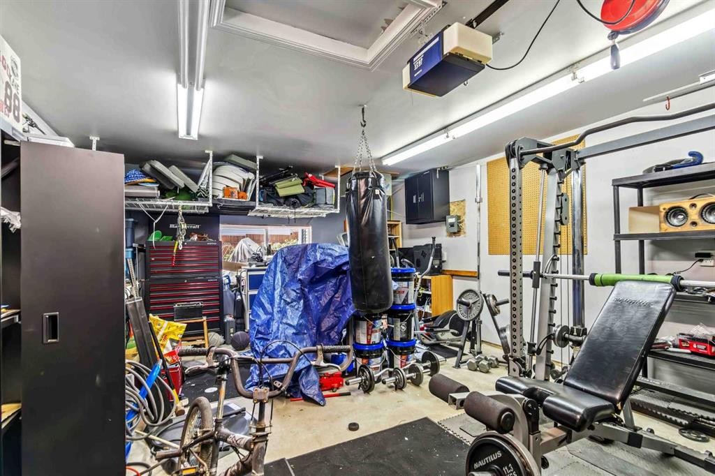 185 Grey Crescent, Fort Mcmurray, AB - Indoor Photo Showing Gym Room