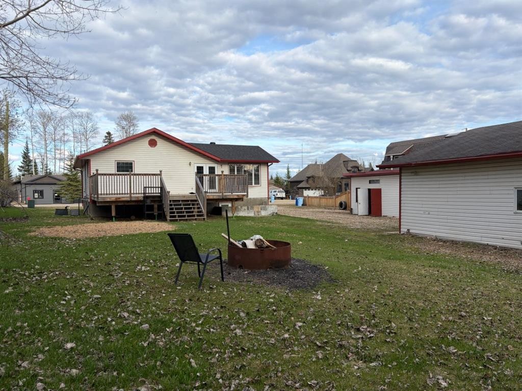 83 Aspen Crescent, Gregoire Lake Estates, AB - Outdoor With Deck Patio Veranda