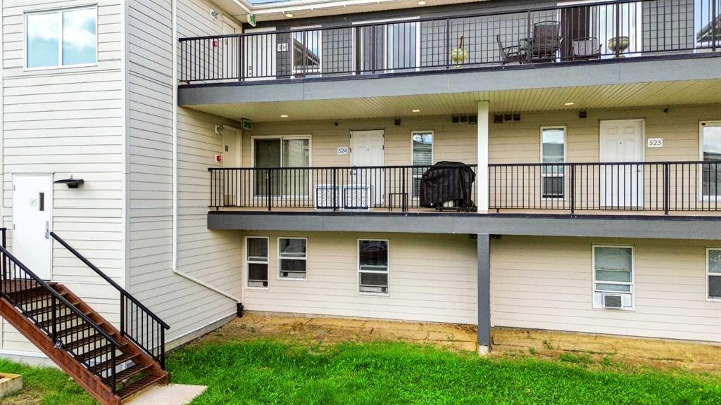 524-201 Abasand Drive, Fort Mcmurray, AB - Outdoor With Balcony With Exterior