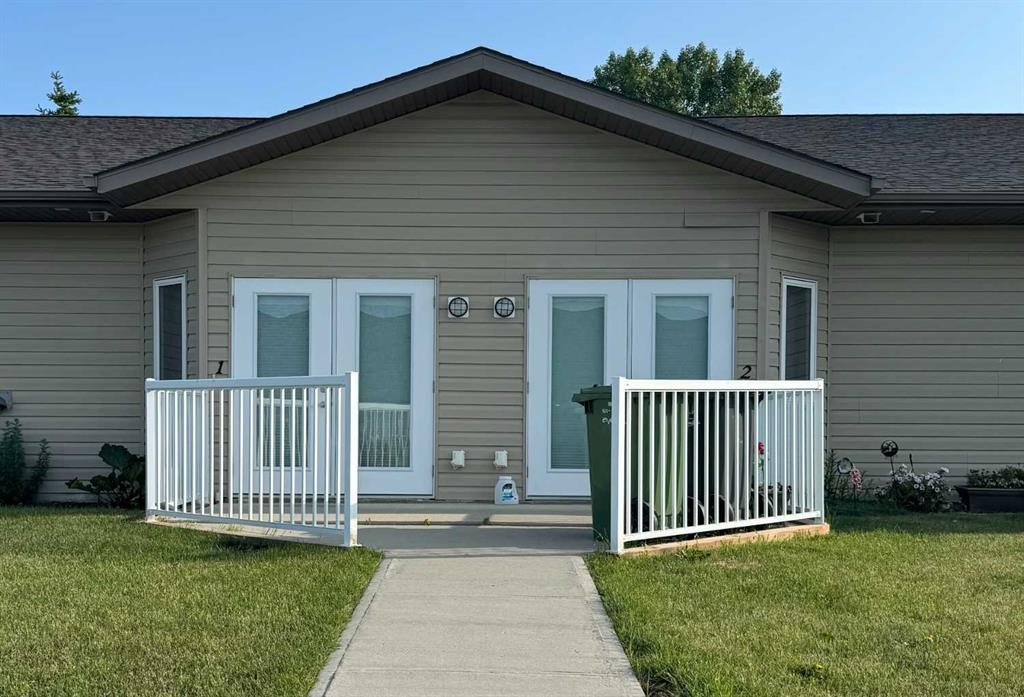 2-5414 51 Street, Rimbey, AB - Outdoor With Deck Patio Veranda