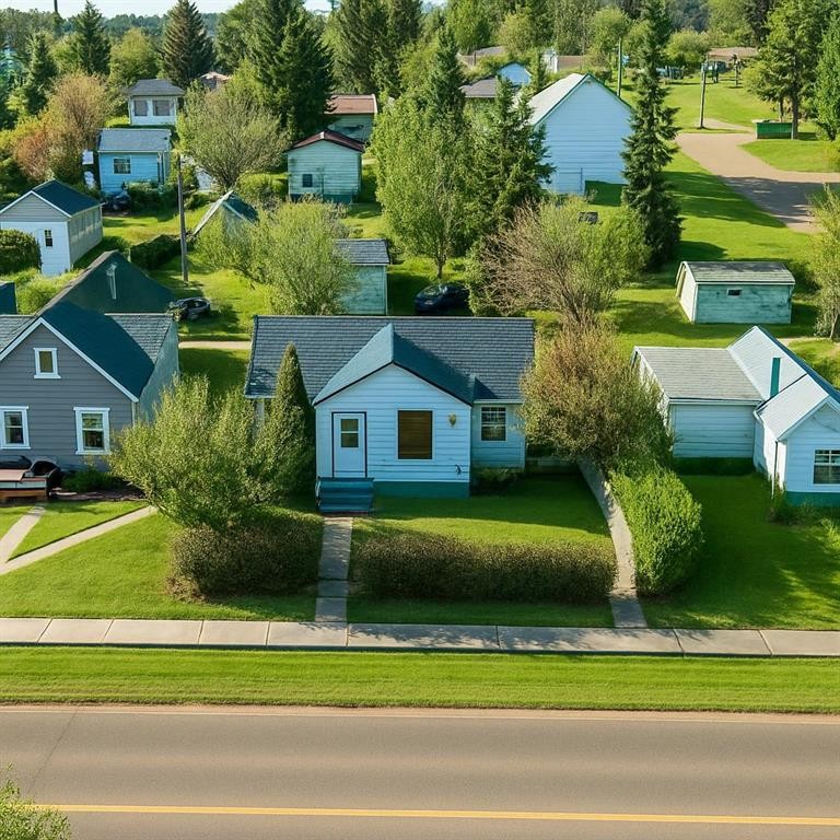4936 49 Street, Hardisty, AB - Outdoor With Facade
