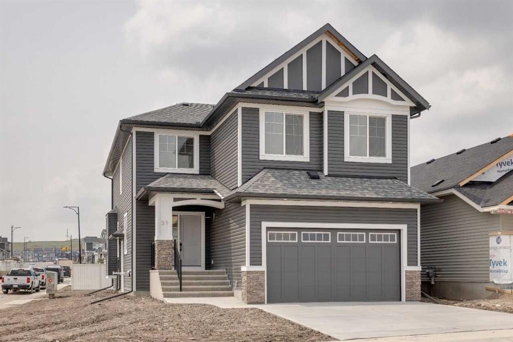 21 Bayview Mews Sw, Airdrie, AB - Outdoor With Facade
