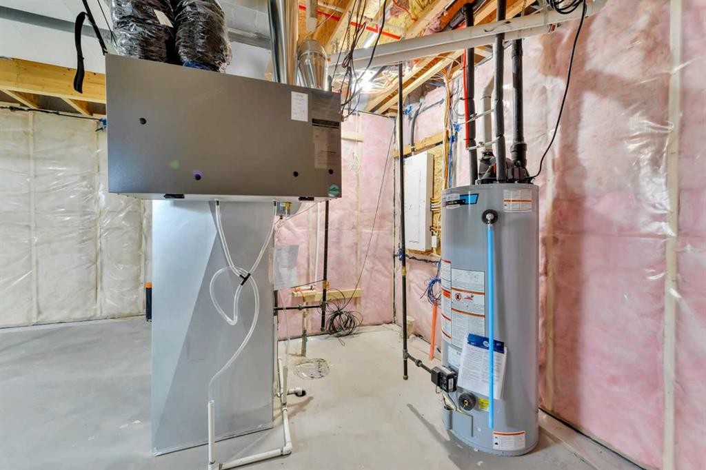 47 Everson Close, Red Deer, AB - Indoor Photo Showing Basement