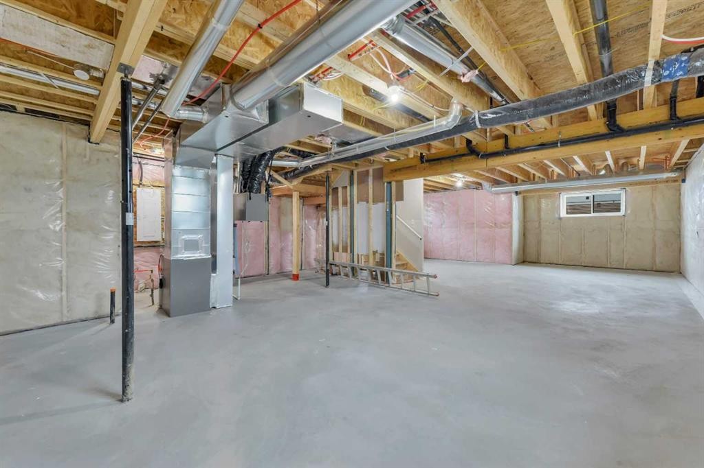 47 Everson Close, Red Deer, AB - Indoor Photo Showing Basement