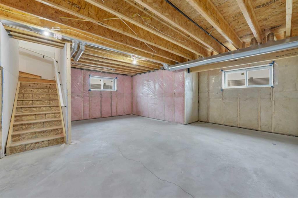 47 Everson Close, Red Deer, AB - Indoor Photo Showing Basement