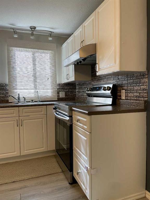 202 Railway Avenue, Veteran, AB - Indoor Photo Showing Kitchen With Double Sink