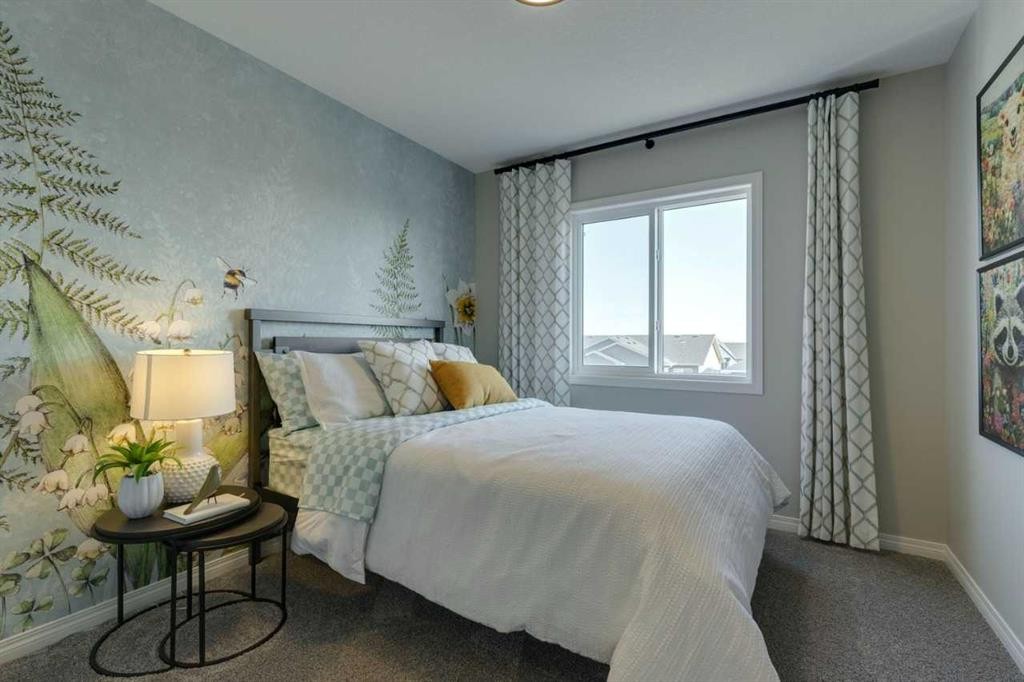 174 Mitchell Road Nw, Calgary, AB - Indoor Photo Showing Bedroom