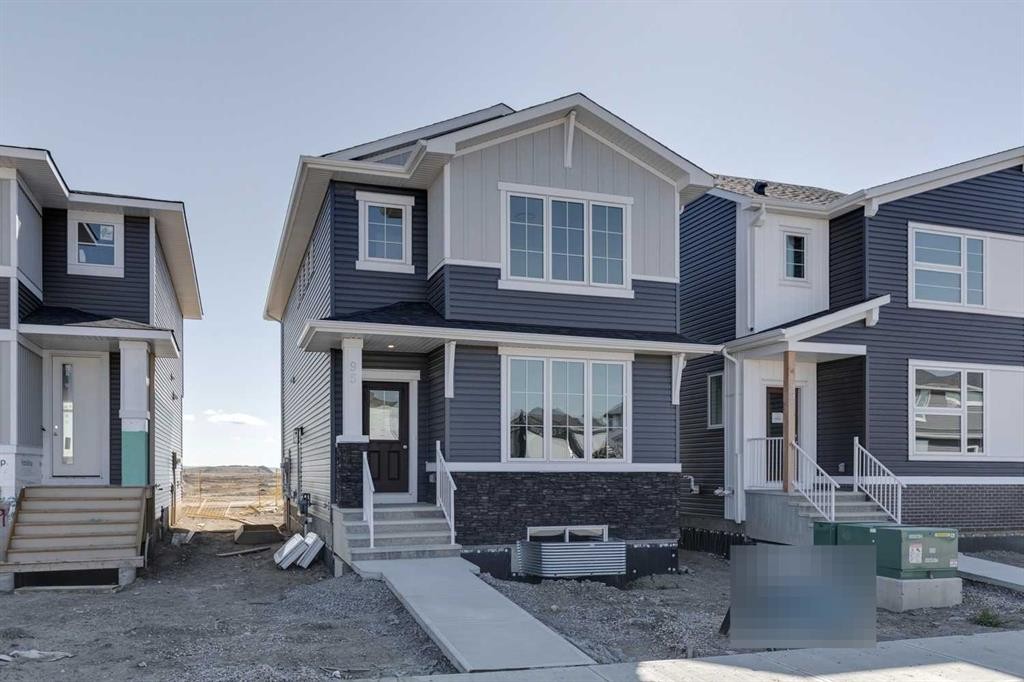 95 Southborough Crescent, Cochrane, AB - Outdoor With Facade