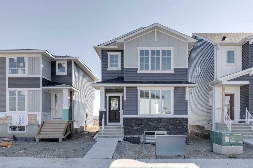 95 Southborough Crescent, Cochrane, AB - Outdoor With Facade