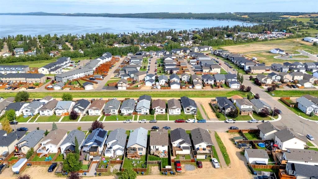 21 Hunter Road, Sylvan Lake, AB - Outdoor With Body Of Water With View