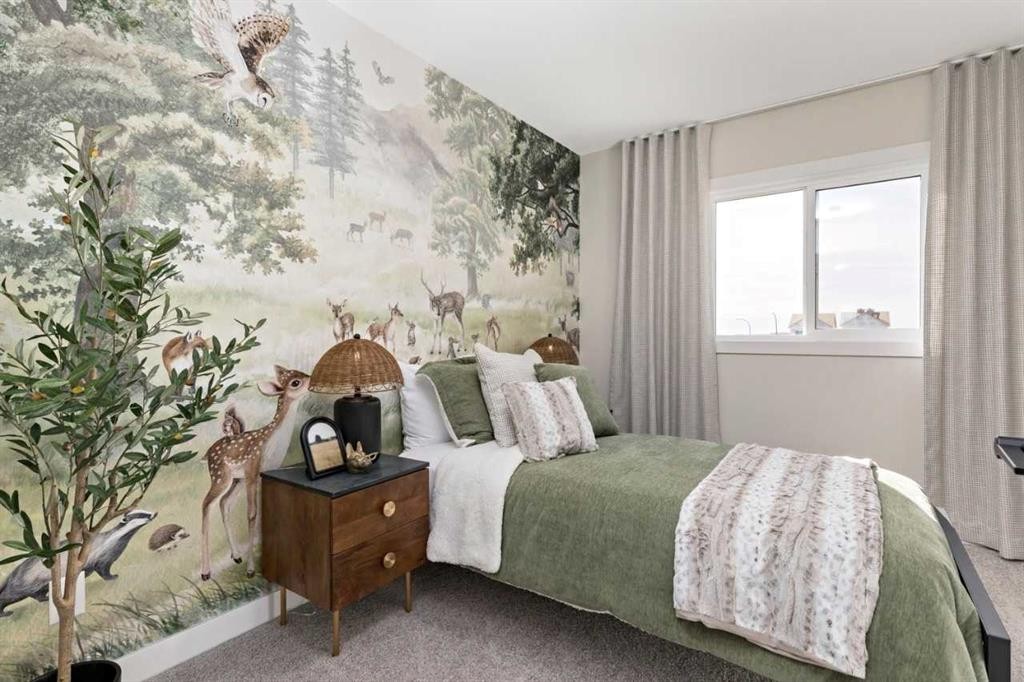 116 Huxland Close Ne, Calgary, AB - Indoor Photo Showing Bedroom