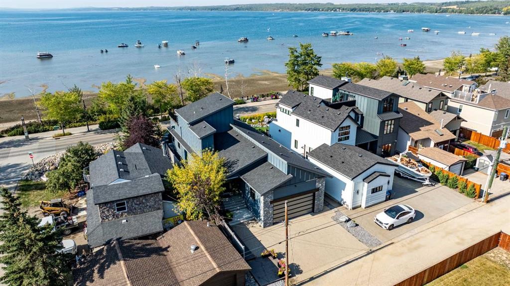 3417 Lakeshore Drive, Sylvan Lake, AB - Outdoor With Body Of Water