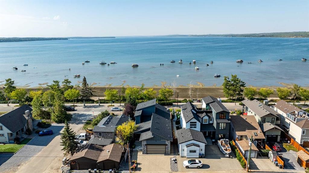3417 Lakeshore Drive, Sylvan Lake, AB - Outdoor With Body Of Water With View