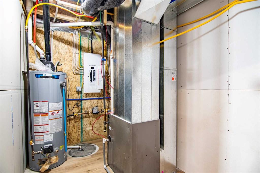 29 Vintage Close, Blackfalds, AB - Indoor Photo Showing Basement