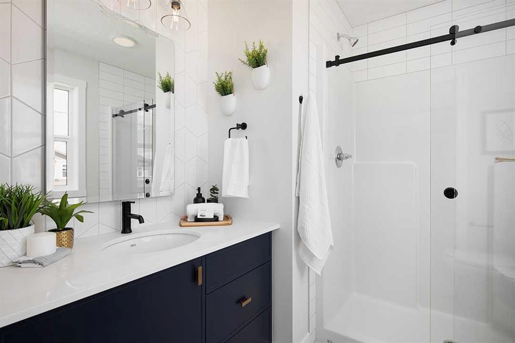 256 Verbena Common Sw, Calgary, AB - Indoor Photo Showing Bathroom