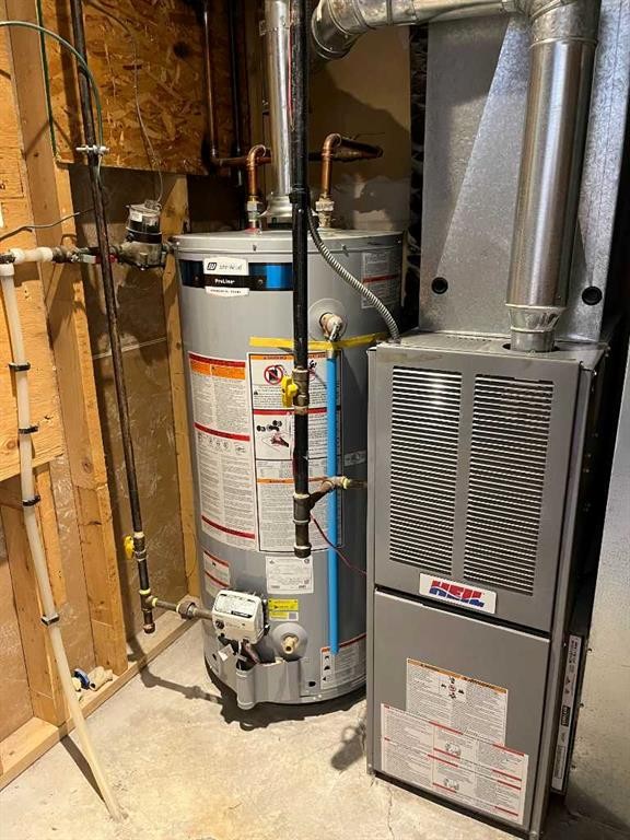 65 Leung Place, Blackfalds, AB - Indoor Photo Showing Basement