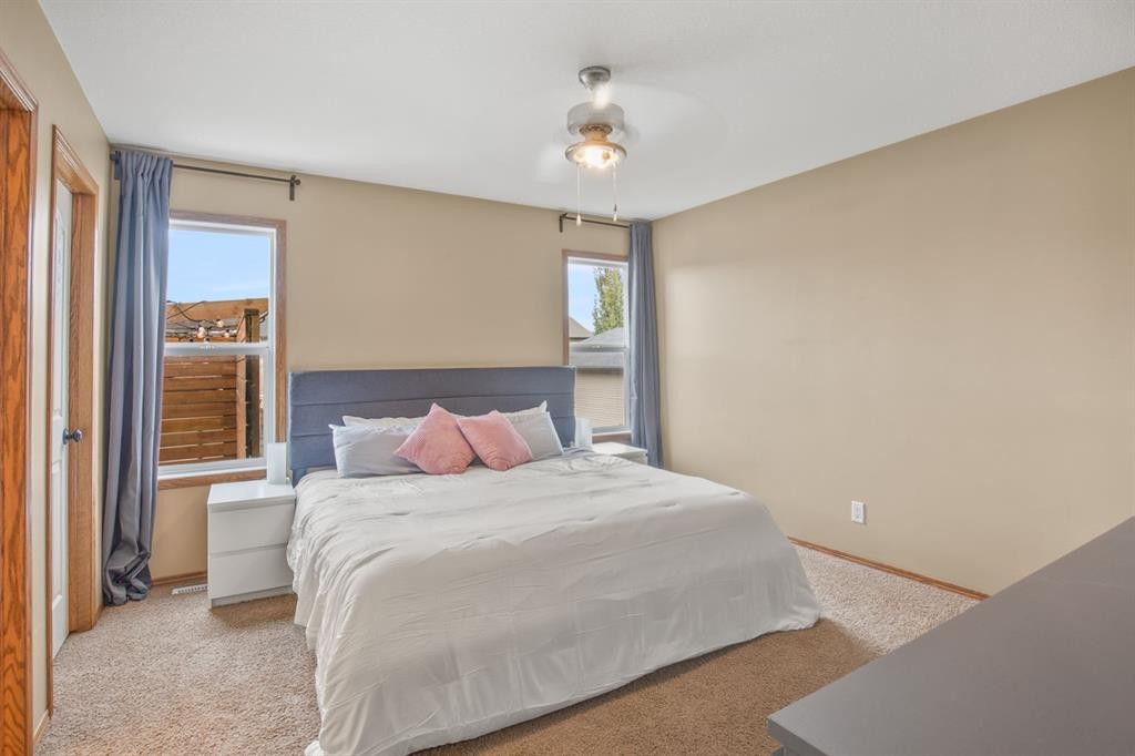 56 Ironstone Drive, Red Deer, AB - Indoor Photo Showing Bedroom