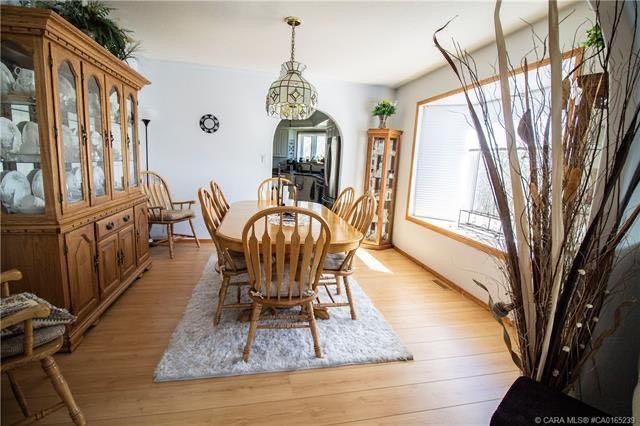 49210 B Range Road 162, Holden, AB - Indoor Photo Showing Dining Room