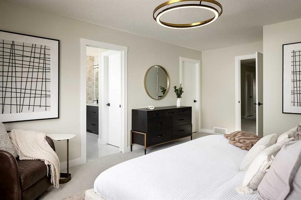 279 Ambledale Drive Nw, Calgary, AB - Indoor Photo Showing Bedroom