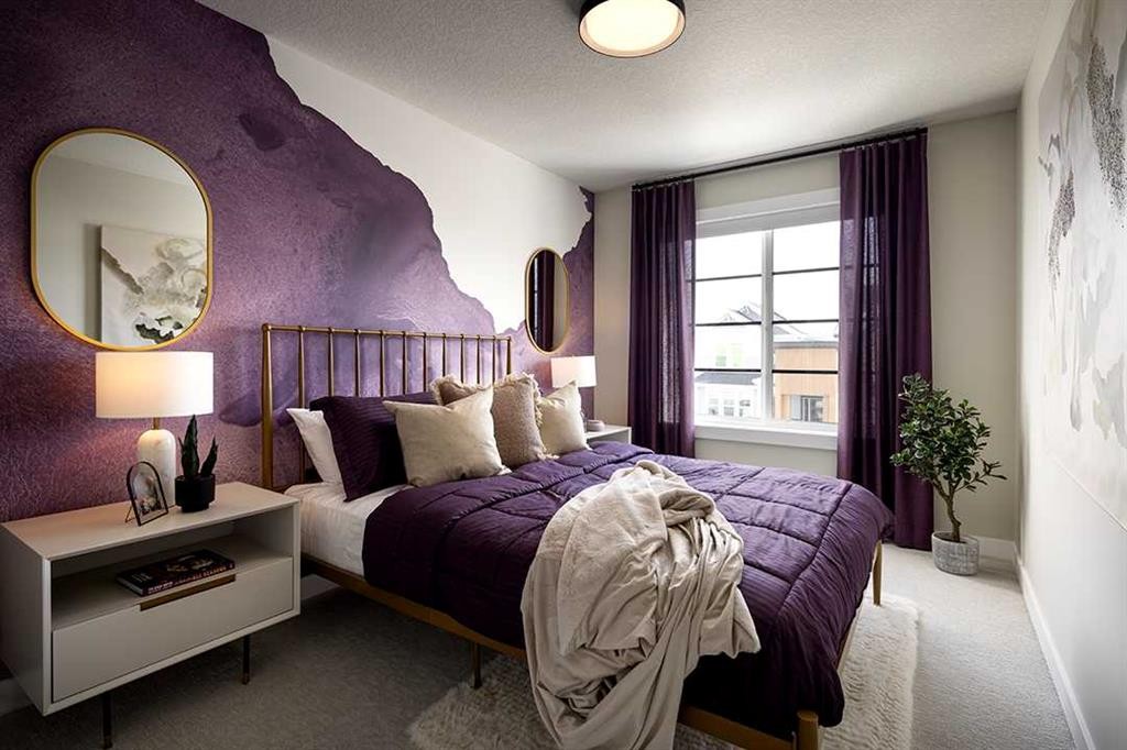 279 Ambledale Drive Nw, Calgary, AB - Indoor Photo Showing Bedroom