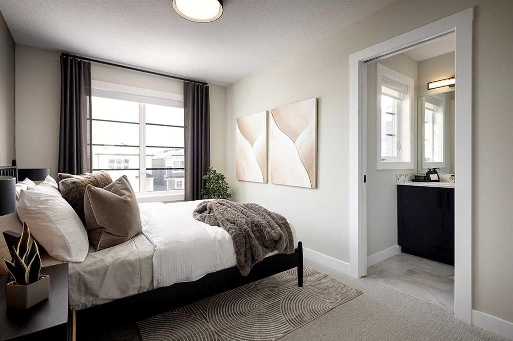 279 Ambledale Drive Nw, Calgary, AB - Indoor Photo Showing Bedroom
