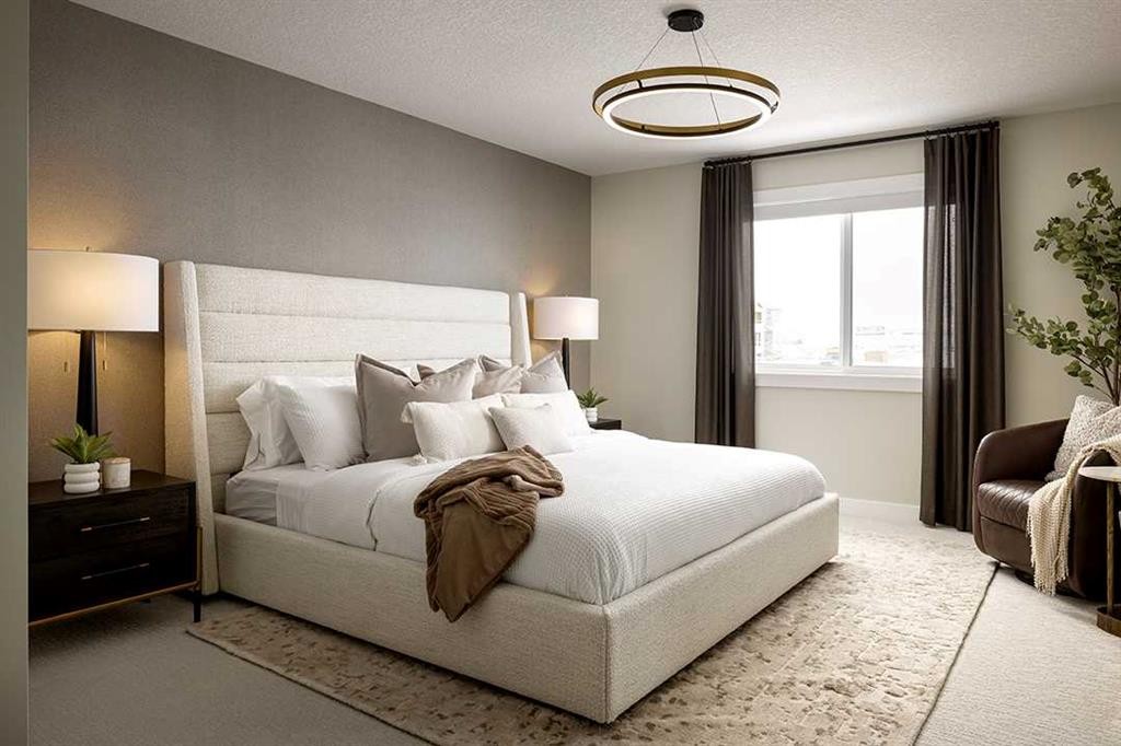 279 Ambledale Drive Nw, Calgary, AB - Indoor Photo Showing Bedroom