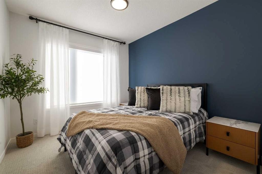 1324-1350 Cornerstone Street Ne, Calgary, AB - Indoor Photo Showing Bedroom