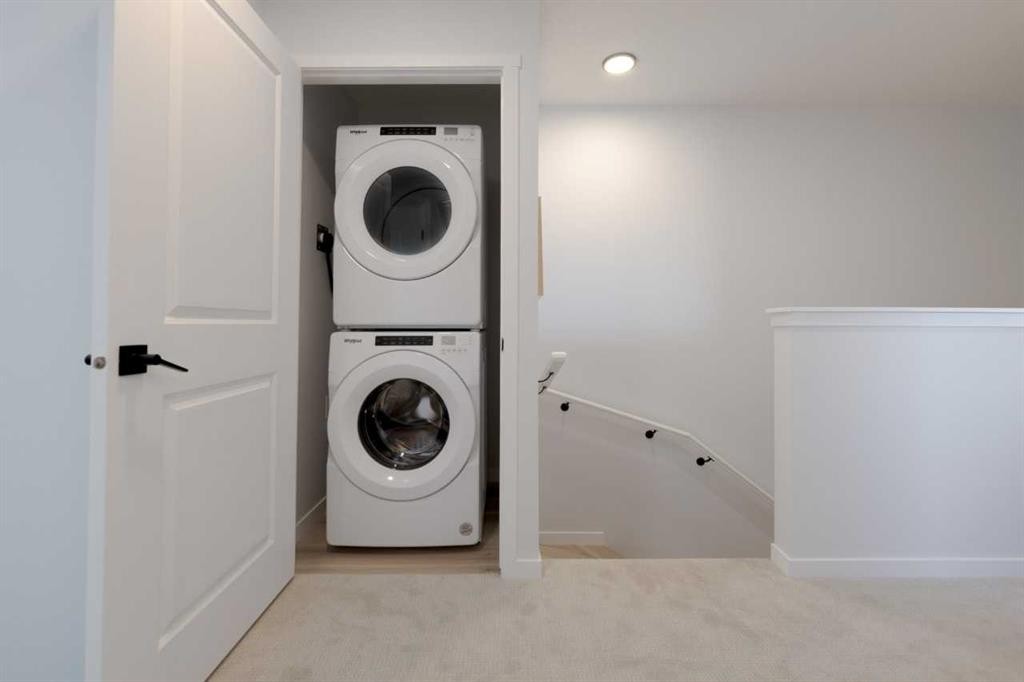 1324-1350 Cornerstone Street Ne, Calgary, AB - Indoor Photo Showing Laundry Room