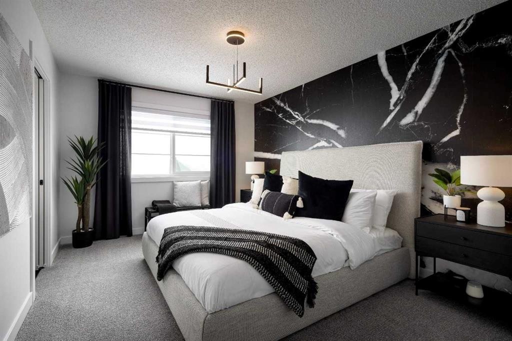 2093 Cornerstone Boulevard Ne, Calgary, AB - Indoor Photo Showing Bedroom