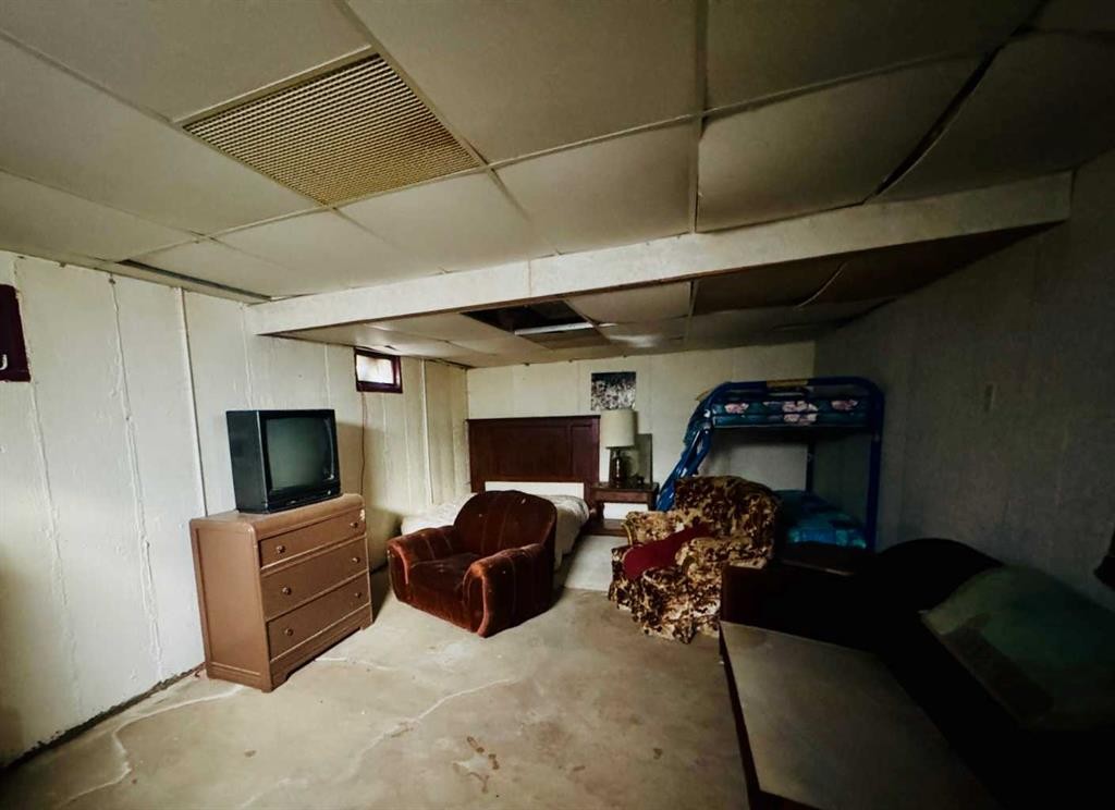375053A Range Road 5-5, Rural Clearwater County, AB - Indoor Photo Showing Basement